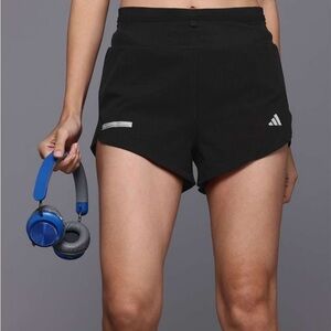 Adidas Ultimate Pocket Running Shorts Black XS | High Rise 3” Inseam NWT